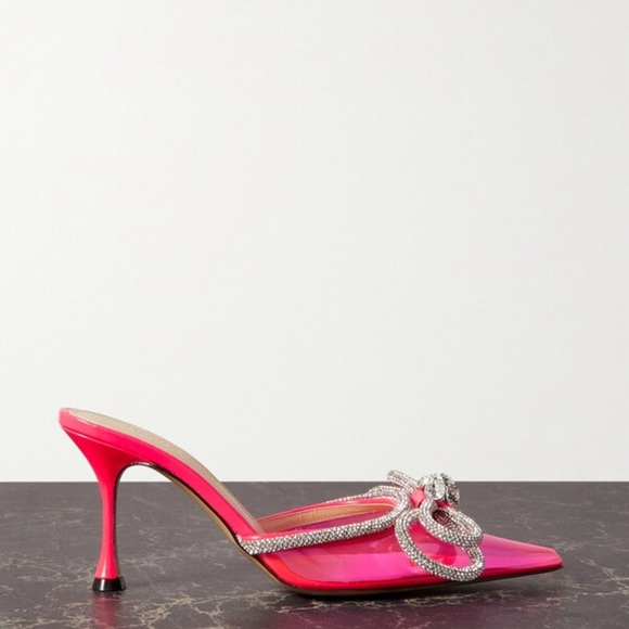 Mach & Mach Double Bow PVC Mule - Picture 15 of 15